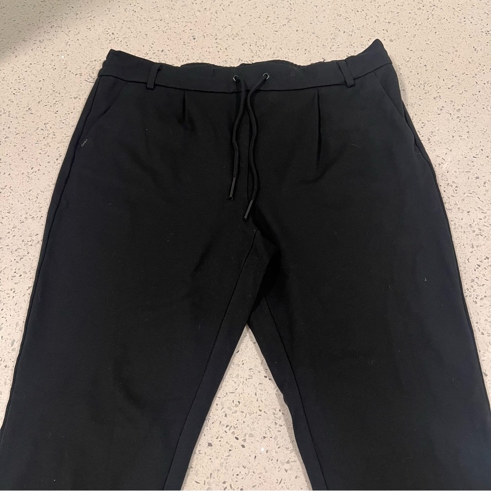 ONLY Women’s PopTrash Regular Fit Classic Trousers Black XL Super Soft! - Picture 9 of 15